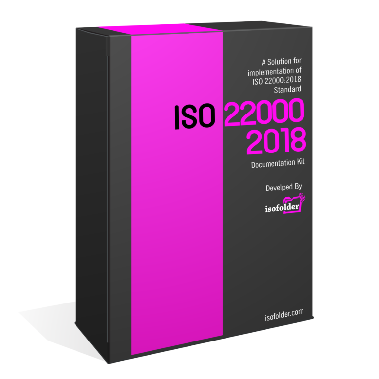 ISO 22000 2018 Documentation Kit by ISOFOLDER