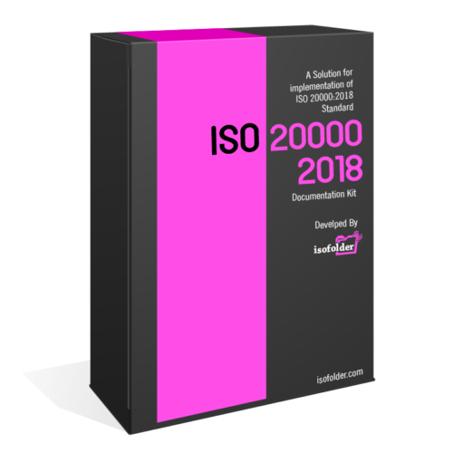 ISO/IEC 20000-1:2018 (IT Service MS) Documentation Kit by isofolder.com