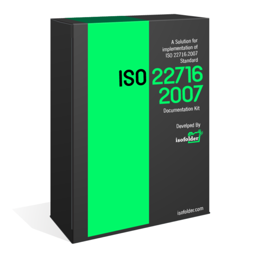 ISO 22716:2007 Documentation Kit by isofolder.com