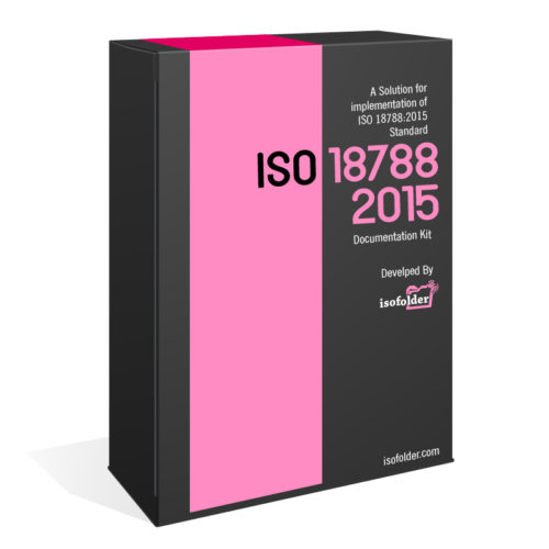 ISO 18788:2015 Documentation Kit by isofolder.com