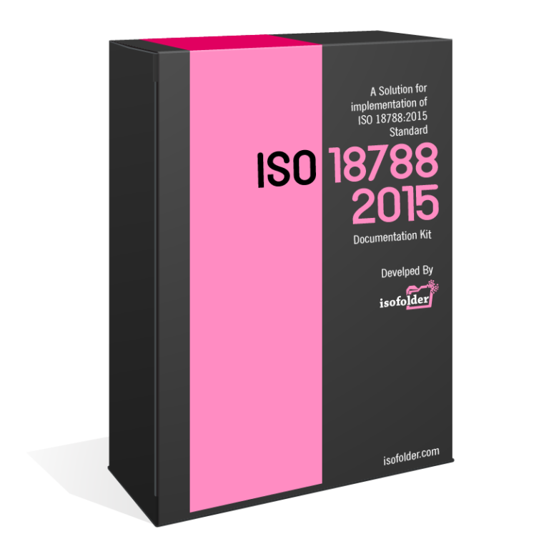 ISO 18788:2015 Documentation Kit by isofolder.com